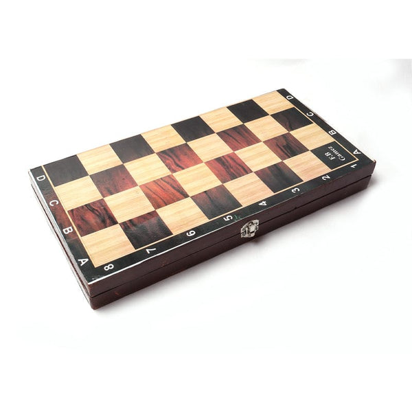 Wooden Chess Board, Premium Chess Set Board for Kids and Adults