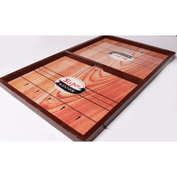 Premium Wooden Pucket Board Game: Family Fun for All Ages