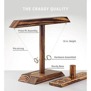 FunToss™ Hook Ring Toss Game – Classic Fun for All Ages - FB GAMEZ