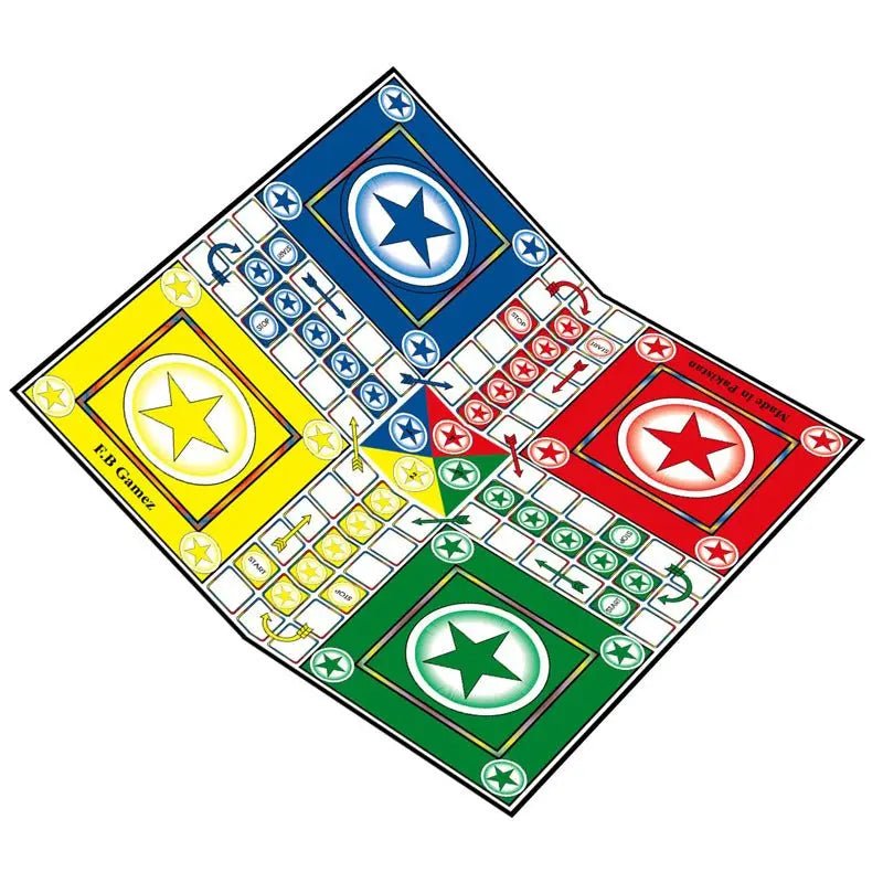 Ludo Board Game Extra Large MDF – Premium Quality for Family Fun - FB GAMEZ
