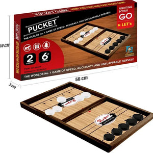 Pucket Board Game – Fast - Paced Fun for Kids & Adults - FB GAMEZ