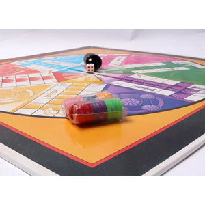 Six Player Ludo Board Game Wooden Board - FB GAMEZ