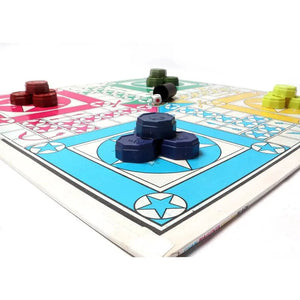 Six Player Ludo Board Game Wooden Board - FB GAMEZ