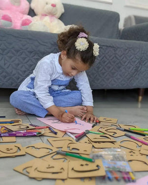 Urdu Drawing Stencils Alif - Bay - Tay Artistry Set – 38 - Piece Collection - FB GAMEZ