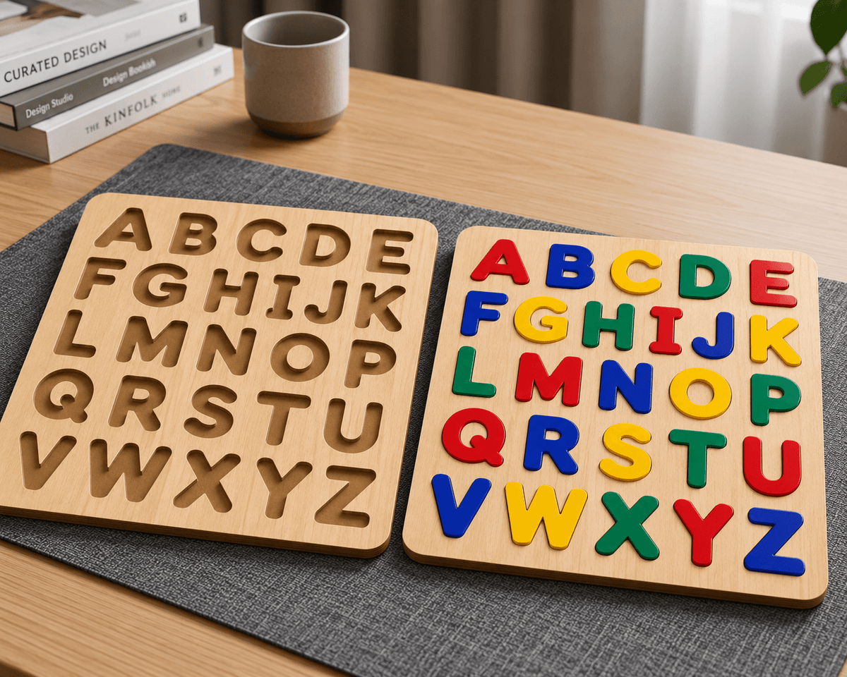 MONTESSORI COLORFUL ACRYLIC PUZZLE BOARDS