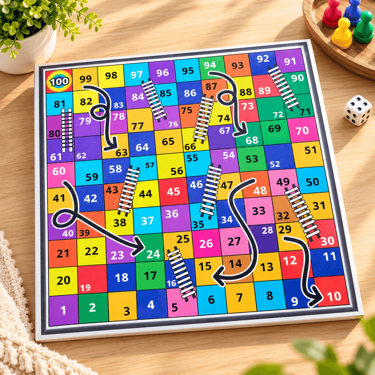 Medium Wooden Ludo Board Game | Wholesale & Retail | FB GAMEZ