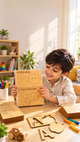 A to Z Alphabet Wooden Stencils & Puzzles for Kids – Fun Learning.