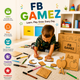 Wooden Alphabet Drawing Stencils and Puzzles Set - A to Z