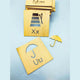 A to Z complete Alphabet Kids Wooden Drawing Stencils Kit - FB GAMEZ