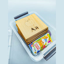 A to Z complete Alphabet Kids Wooden Drawing Stencils Kit - FB GAMEZ