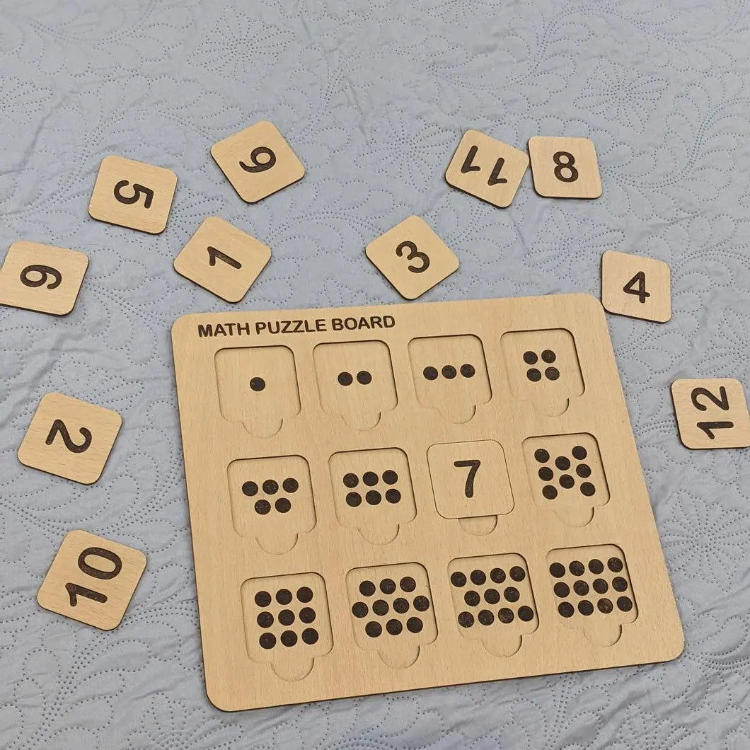 Number Puzzle Match Board | Education - FB GAMEZ