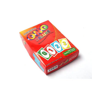 ONO - UNOCard Game, DELUXE Pack, Red Edition - FB GAMEZ