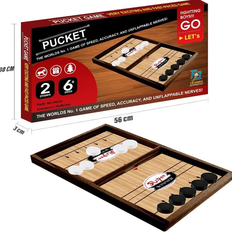 Pucket Board Game – Fast - Paced Fun for Kids & Adults - FB GAMEZ