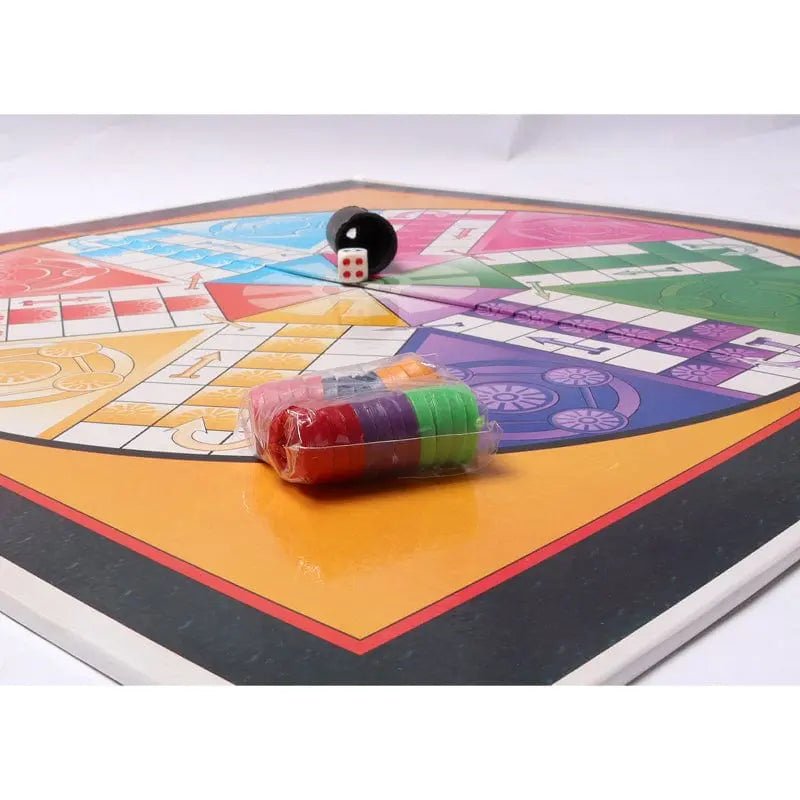 Six Player Ludo Board Game Wooden Board - FB GAMEZ